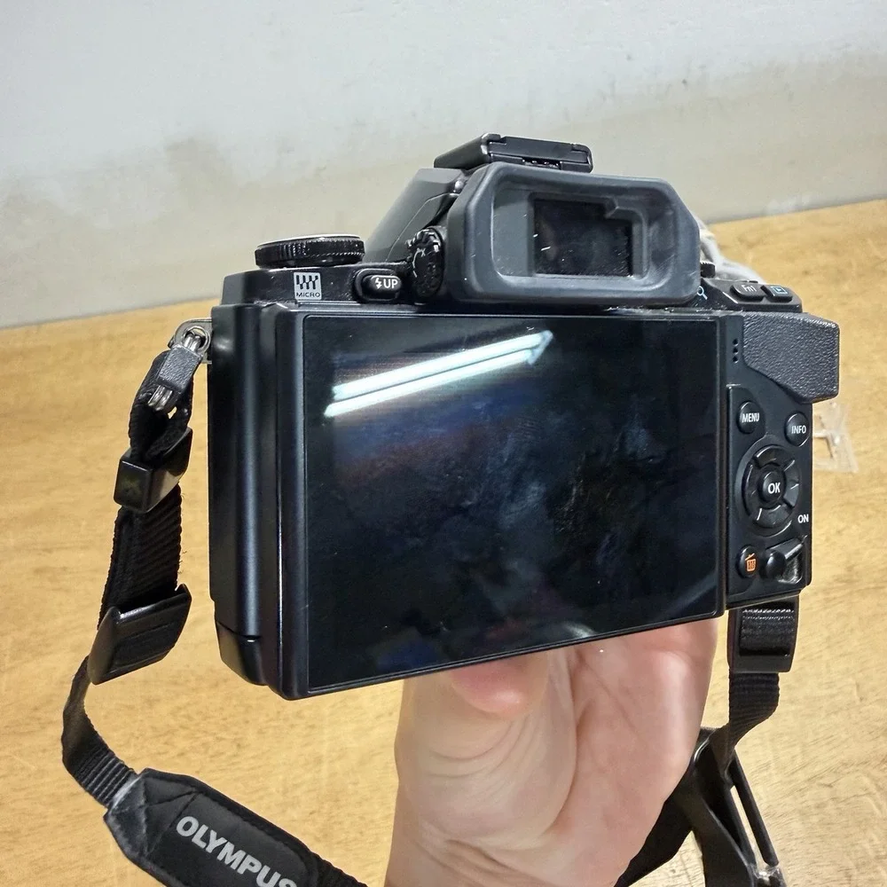 Olympus OM-D E-M10 16MP Mirrorless Camera 14-42mm f/3.5-5.6 Black EM10 Tested